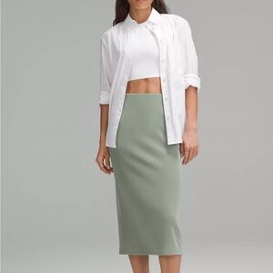 Lululemon Athletica Sage Pencil Skirt